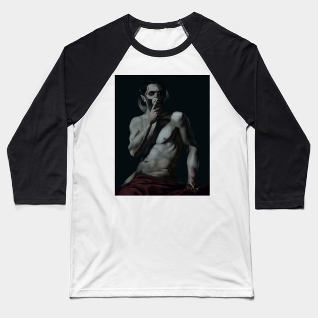 Papa Emeritus III Baseball T-Shirt by notstefaniiia